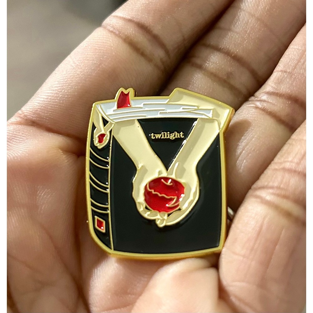 Twilight Enamel Pin- The Book-Restock